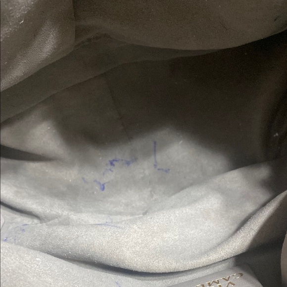 Vince Camuto black 100% genuine leather crossbody duel handle purse bag - Picture 13 of 15